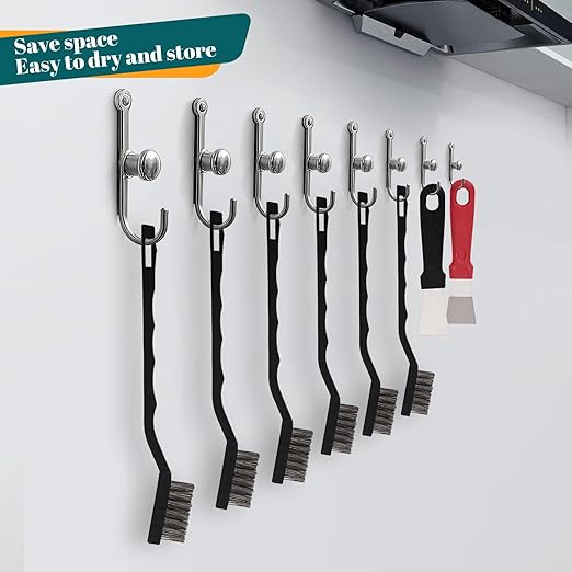 48 Pcs Mini Stainless Steel Wire Brush Set, Wire Scratch Brush - Image 4