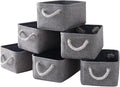 Small Fabric Storage Baskets, Foldable Gift Baskets by Sacyic