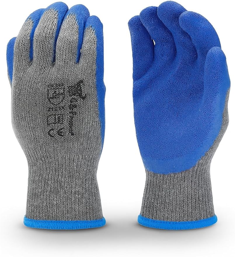 G & F Products - 3100L-DZ-Parent 12 Pairs Large Rubber Latex Double Coated Work by GFProducts