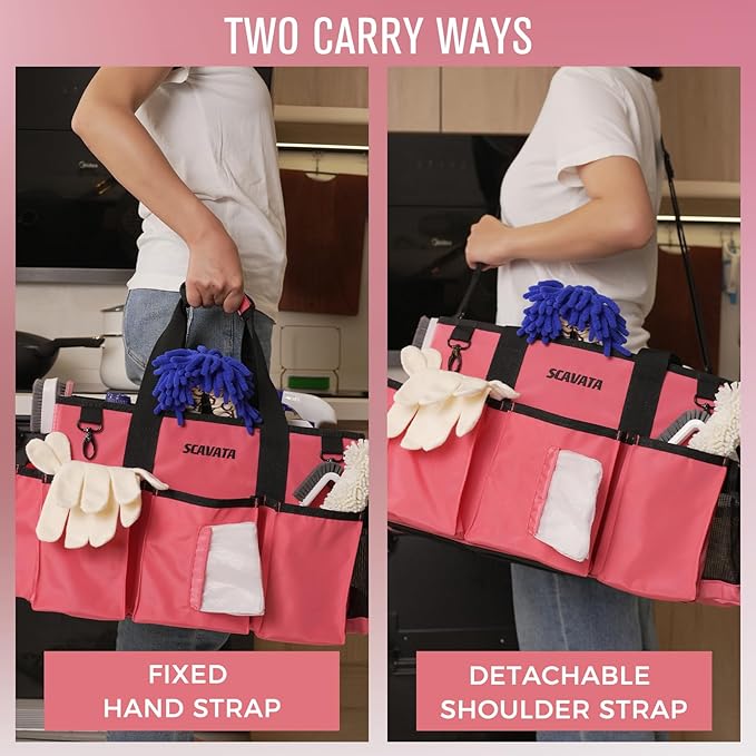Wearable Cleaning Caddy Bag, Cleaning Caddy Supplies Organizer - Image 6