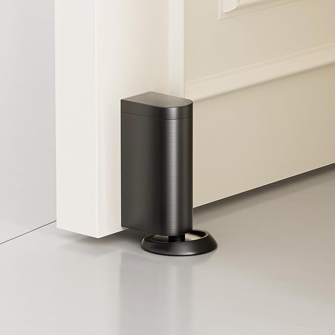 Windproof Magnetic Door Stoppers, 0-0.78" Stroke Mechanical Doorstop, No-Hole - Image 3