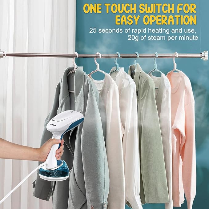 Handheld Steamer for Clothes 1200W, Clothes Steamer - Image 6