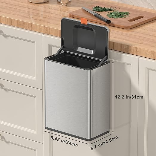 Mbillion Kitchen Compost Bin Hanging Trash Can - Image 5