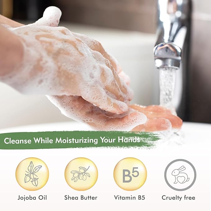 ROMIIE ZOI Liquid Hand Soap Refills Gift Set – Cucumber & Melon Scent – 3 x 26 - Image 4