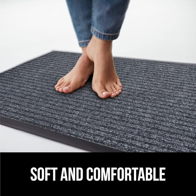 GORILLA GRIP Traffic Guard Door Mat, 2 Pack, Heavy Duty Waterproof Doormat - Image 8
