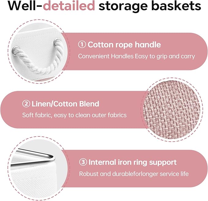 13x13 Inch Cube Storage Bins - Image 8