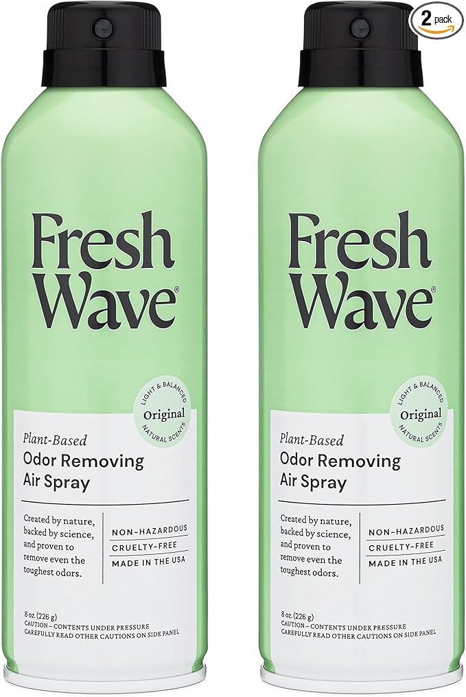 Fresh Wave Odor Eliminator Spray & Air Freshener, 8 oz. | Pack of 2 | by FreshWave
