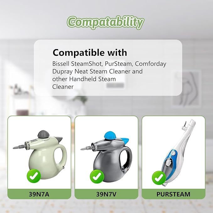 8Pack Microfiber Cloths for Handheld Steam Cleaner Compatible - Image 2