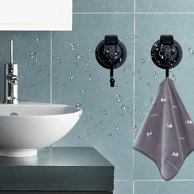 Heavy Duty Vacuum Suction Shower Hooks - Image 3