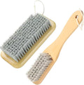 Scrub Cleaning Brush for Stains -Wood Handle Scrubbing Brushes, Cleaning by Ganganmax