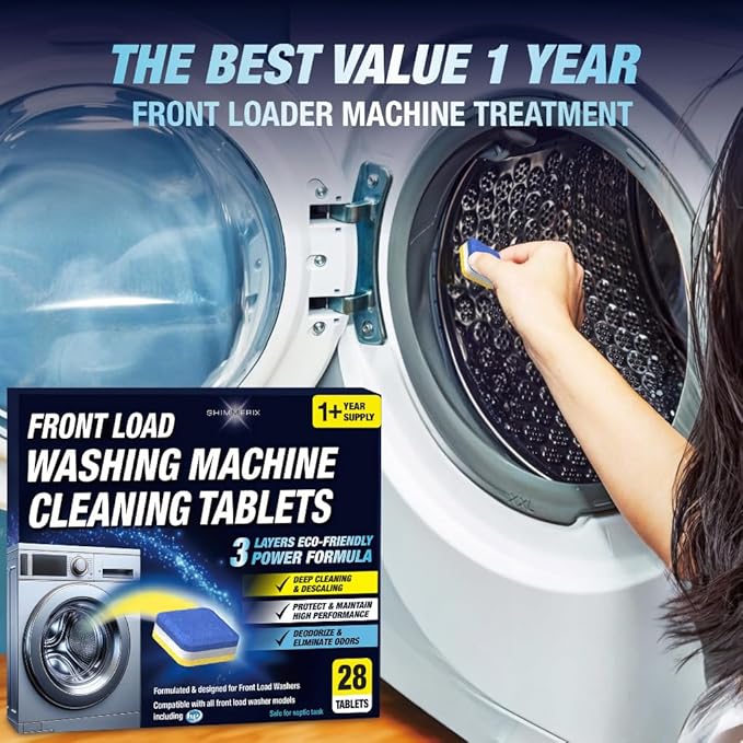 Washing Machine Cleaner Tablets 56 Pack - Image 8