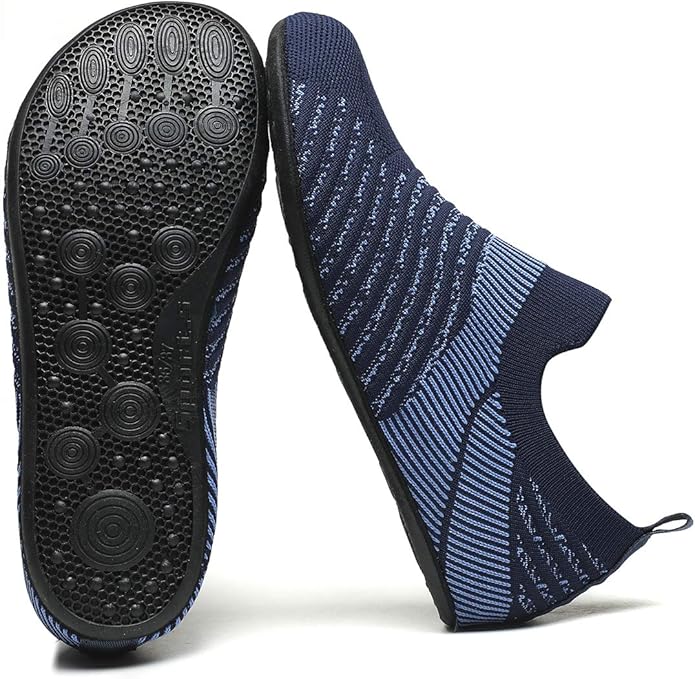 Adult Indoor House Slippers Socks Lightweight Non Slip Grip House Home Shoes - Image 6