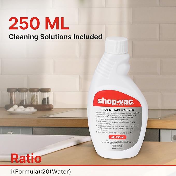 Shop-Vac Portable Carpet and Upholstery Cleaner Machine, Powerful Spot Cleaner - Image 7
