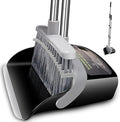 Broom with Dustpan Combo Set Broom and Dustpan Set Dust Pan with 51.2" by OLLSDIRE