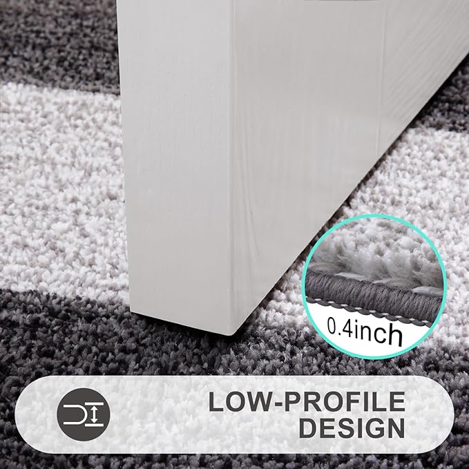 Kitinjoy Indoor Outdoor Door Mat, 36x24 Non-Slip Absorbent Dirt Trapper - Image 4