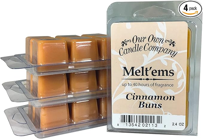 Our Own Candle Company Premium Wax Melt, Hot Buns, 6 Cubes, 2.4 oz by OurOwnCandleCompanycandles