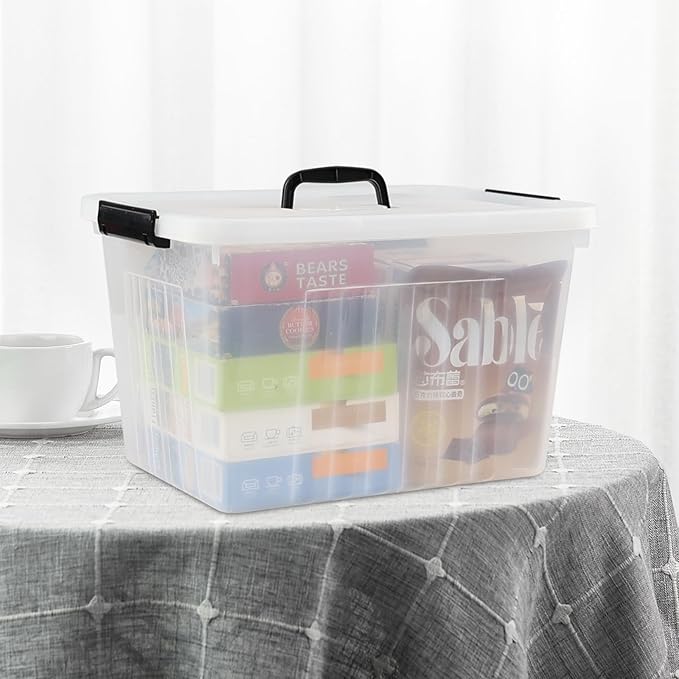 Asking 18 L Clear Plastic Storage Box - Image 5