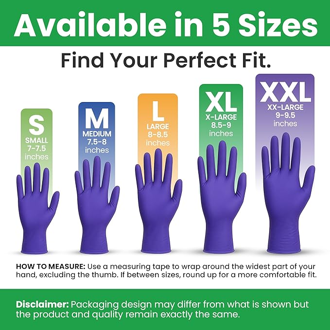 SafeWay Nitrile Disposable Gloves — Multi-Purpose Powder-Free, Medical Use - Image 7