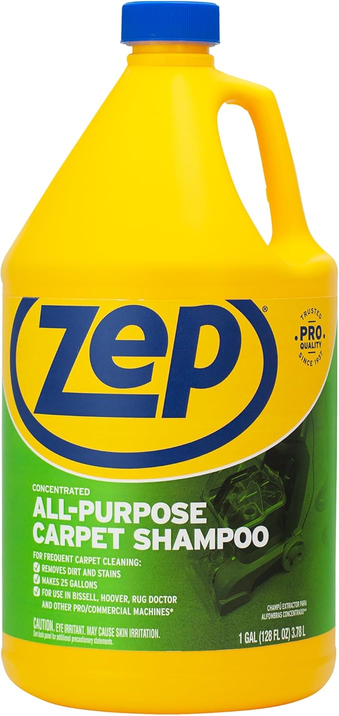 Zep All-Purpose Carpet Shampoo Concentrate Cleaner - Image 2