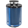 Global Industrial Outdoor Diamond Steel Trash Can by GlobalIndustrial