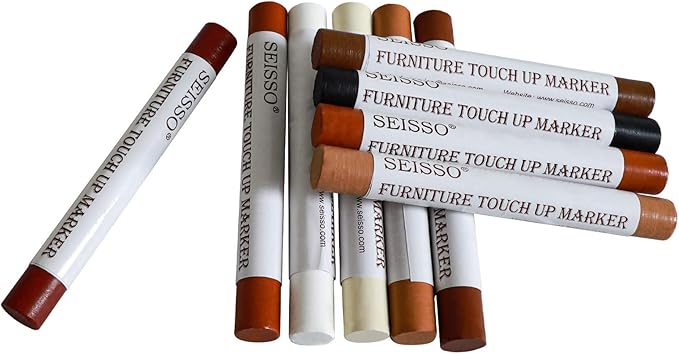 SEISSO Wood Filler Sticks, Furniture Wax Crayons - Image 7