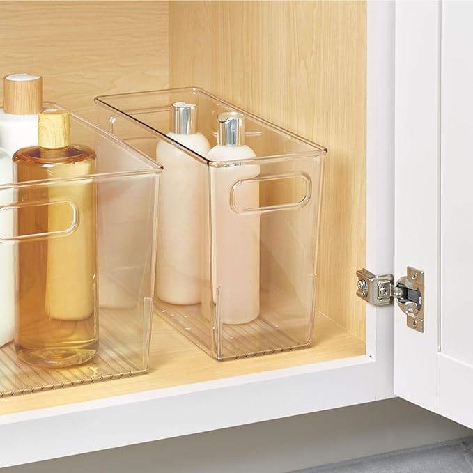 iDesign Tall Plastic Storage Bin - Image 7