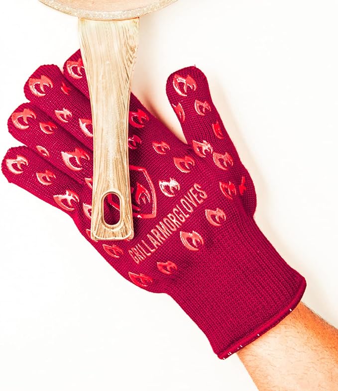 Grill Armor Oven Gloves 932°F Extreme Heat & Cut Resistant Oven Mitts - Image 2
