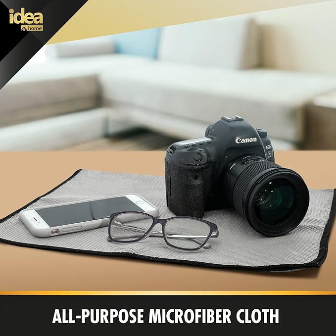 Idea Home Premium Microfiber Cleaning Cloth Ultra Absorbent Streak and Lint - Image 7