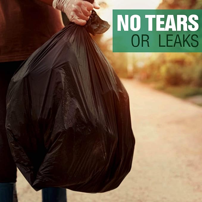 95 Gallon Trash Bags Heavy Duty | Mega-Value Pack 72 Bags | Extra Large Black - Image 7