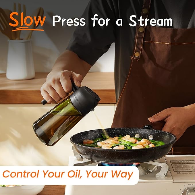 TrendPlain - Original 16oz/470ml Olive Oil Dispenser Bottle - Image 3