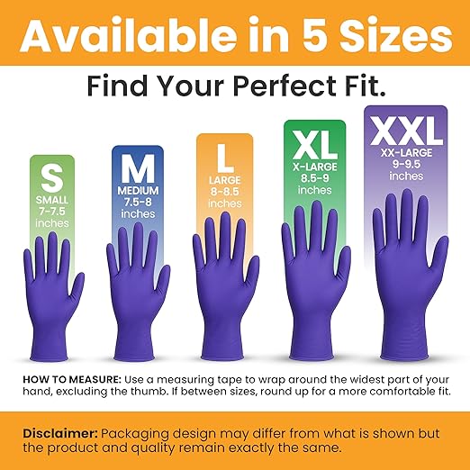 SafeWay Nitrile Disposable Gloves — Multi-Purpose Powder-Free, Medical Use - Image 7