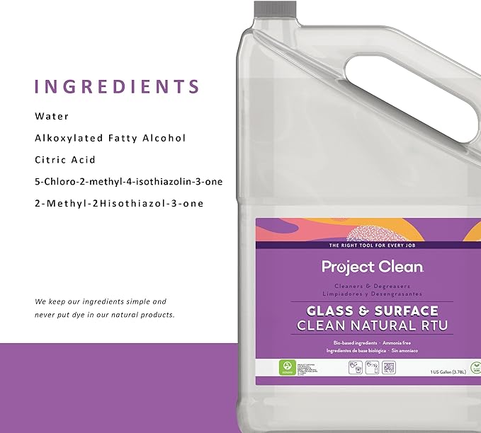 Commercial Industrial Glass & Surface Clean, Non-Toxic Biodegradable - Image 6