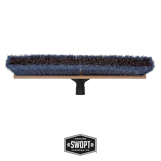 SWOPT 24” Premium Multi-Surface Push Broom Head — Indoor and Outdoor Push Broom - Image 4
