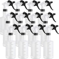 Eccliy 12 Pcs 16 Oz Plastic Spray Bottle, Adjustable Empty Reusable Sprayer by Eccliy