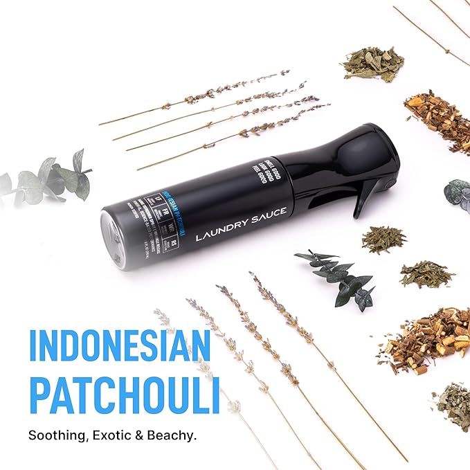 Laundry Sauce Fabric Refresher Spray Indonesian Patchouli, Odor-Fighting Fabric - Image 3