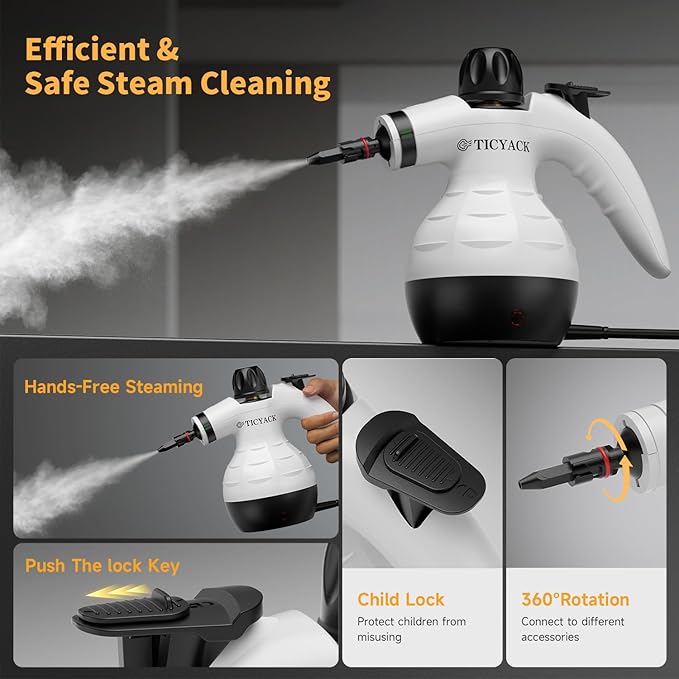 Steam Cleaner, Handheld Steam Cleaner - Image 5