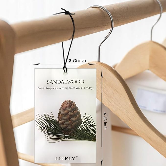 14 Packs Sandalwood Scented Sachets Bag - Image 4