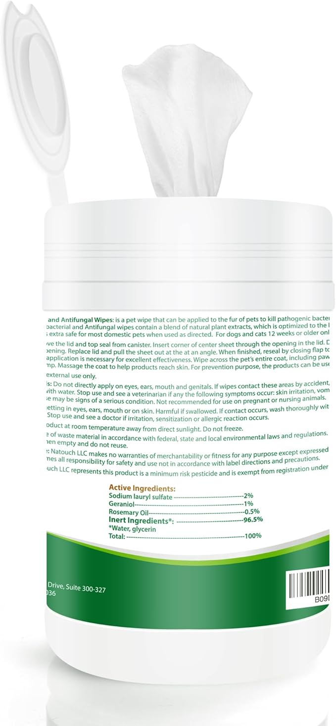 Antifungal and Antibacterial Wipes - Image 8