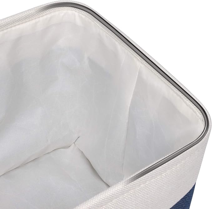 Univivi 4PC Large Storage Baskets Foldable Fabric Storage Bins - Image 6