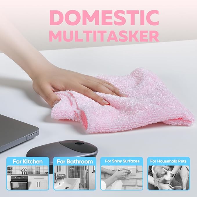 Fantasticlean XL Tear-Away Microfiber Cleaning Cloth Roll, Thick & Large - Image 3