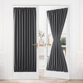 DWCN French Door Curtains – Rod Pocket Thermal Blackout Curtain by DWCN