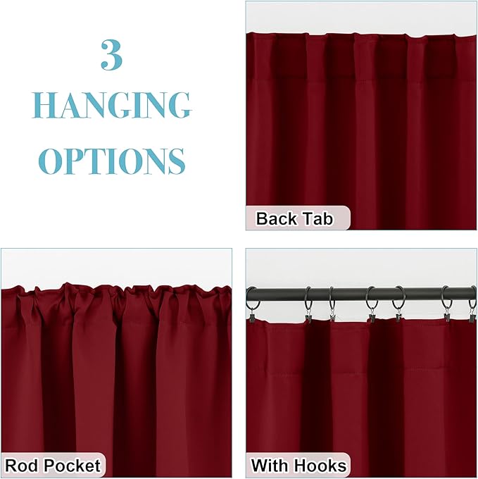 RYB HOME Kitchen Window Curtains - Image 7