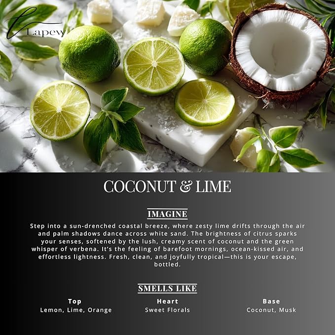 Coconut & Lime Carpet Freshener Powder Refill 36 oz | Powerful Odor Eliminator - Image 2