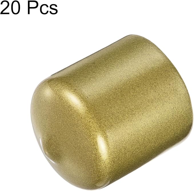 uxcell 20pcs Rubber End Caps 29mm ID Vinyl Round Tube Bolt Cap Cover Thread - Image 2