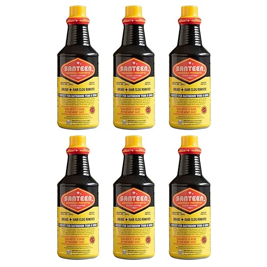 Santeen - 700-6 Grease Hair Drain Opener Quart 32oz by SANTEEN+SERIOUSLY+POWERFUL