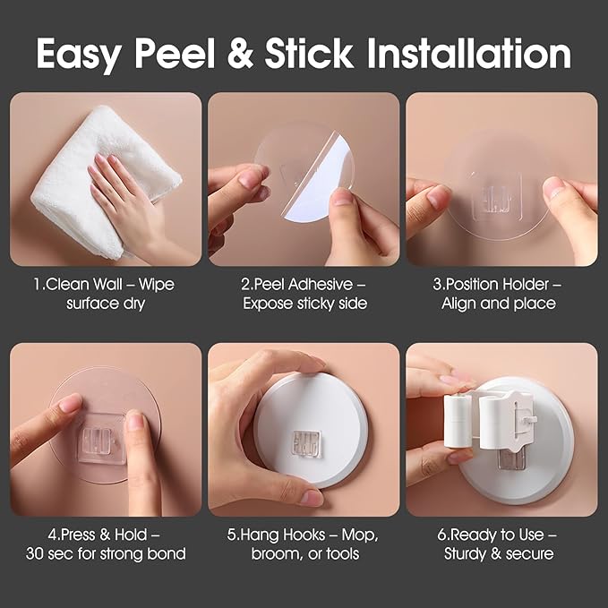Mop Holder 3 Pack - Image 6