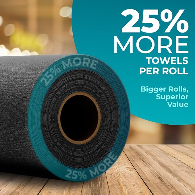 100 Pack Microfiber Cleaning Cloth Roll - Image 2