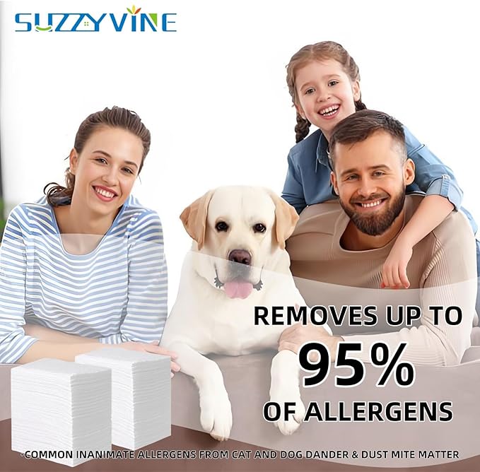 SUZZYVINE Dry Sweeping Cloths Mop Refills Disposable Floor Cleaning Wipes - Image 7