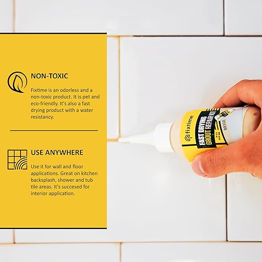 Tile Grout Repair Kit, Grout Repair Renews, Fast Drying Repait Kit, Grout Sealer - Image 4
