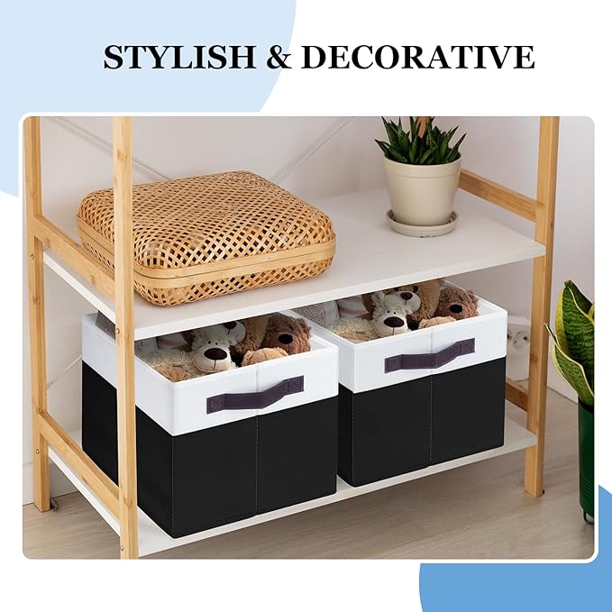 Criusia 8 Pack Large Storage Baskets - Image 5